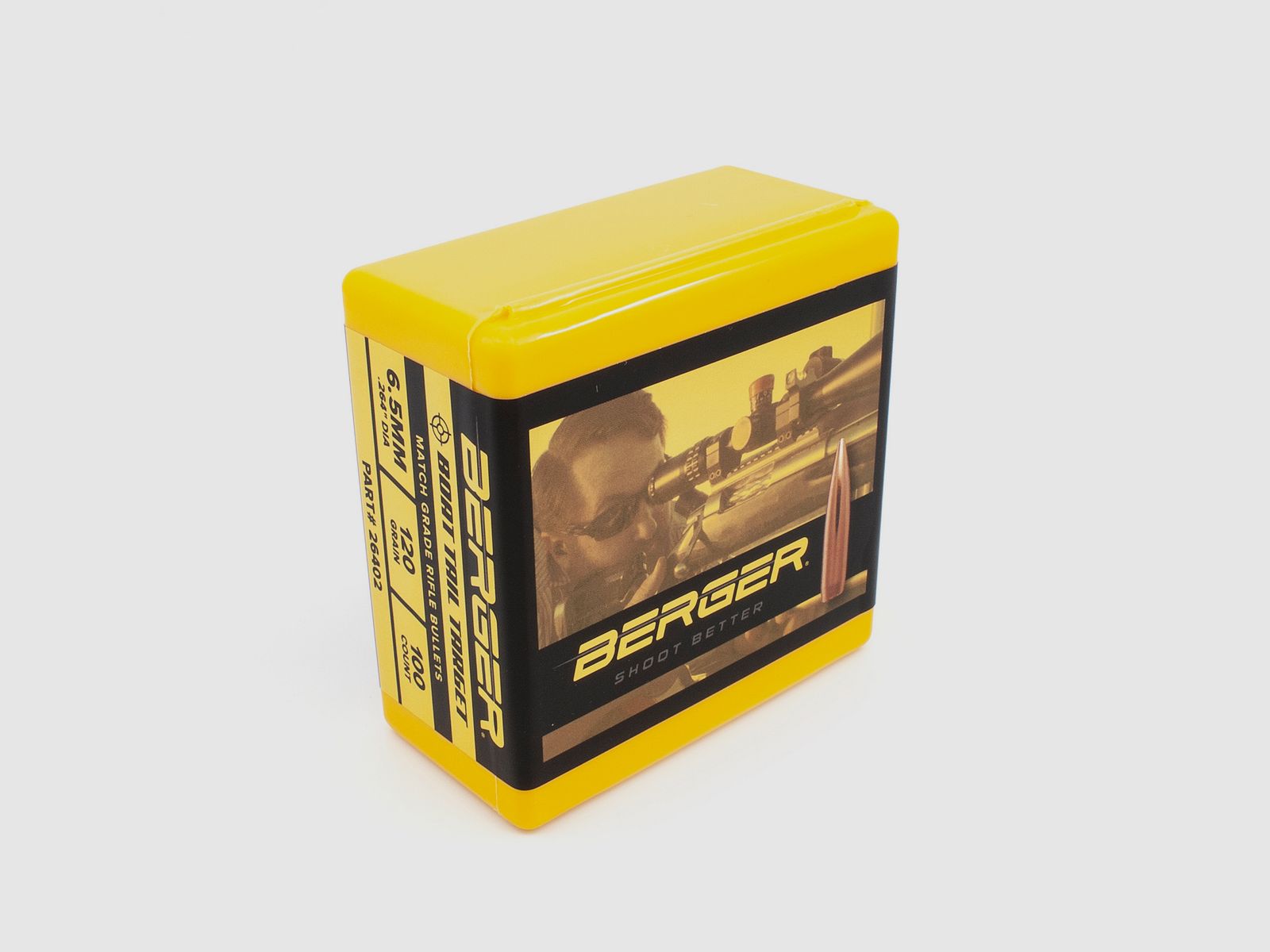 Berger Bullet 6.5mm/.264 BT Target 120GR 100 pieces