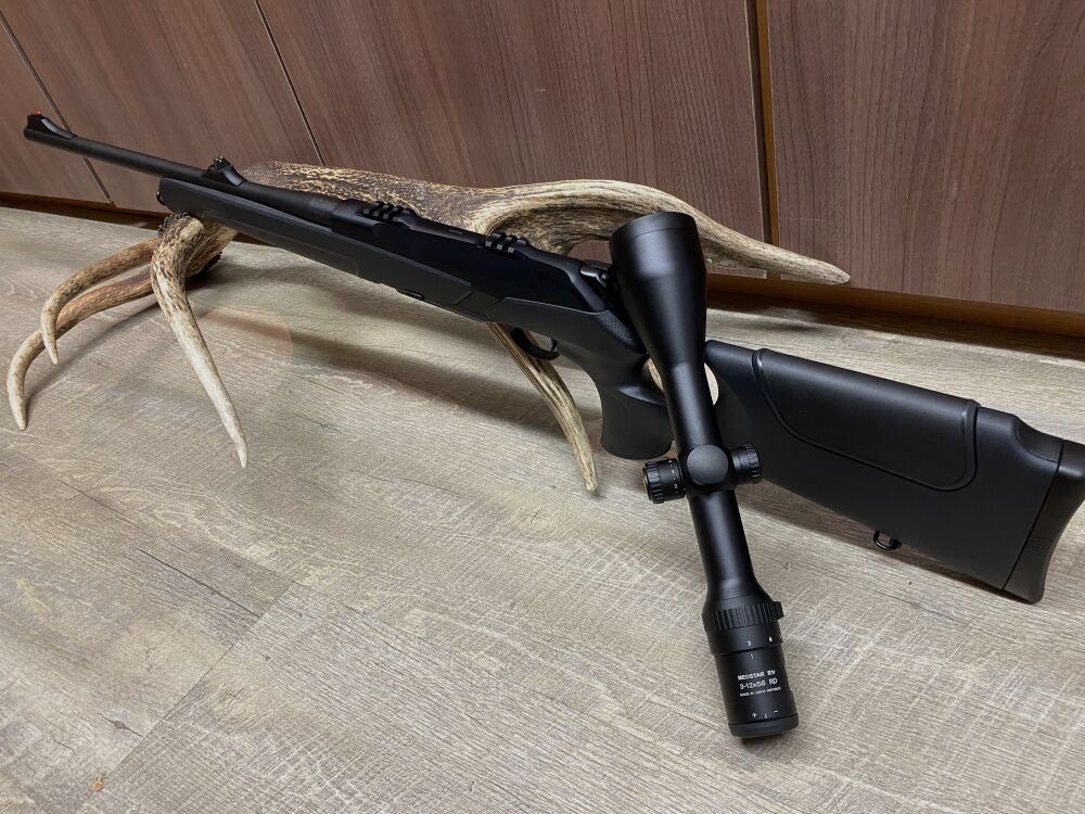 Merkel	 RX Helix Speedster Black, mit Meopta MeoStar R1r 3-12x56 RD