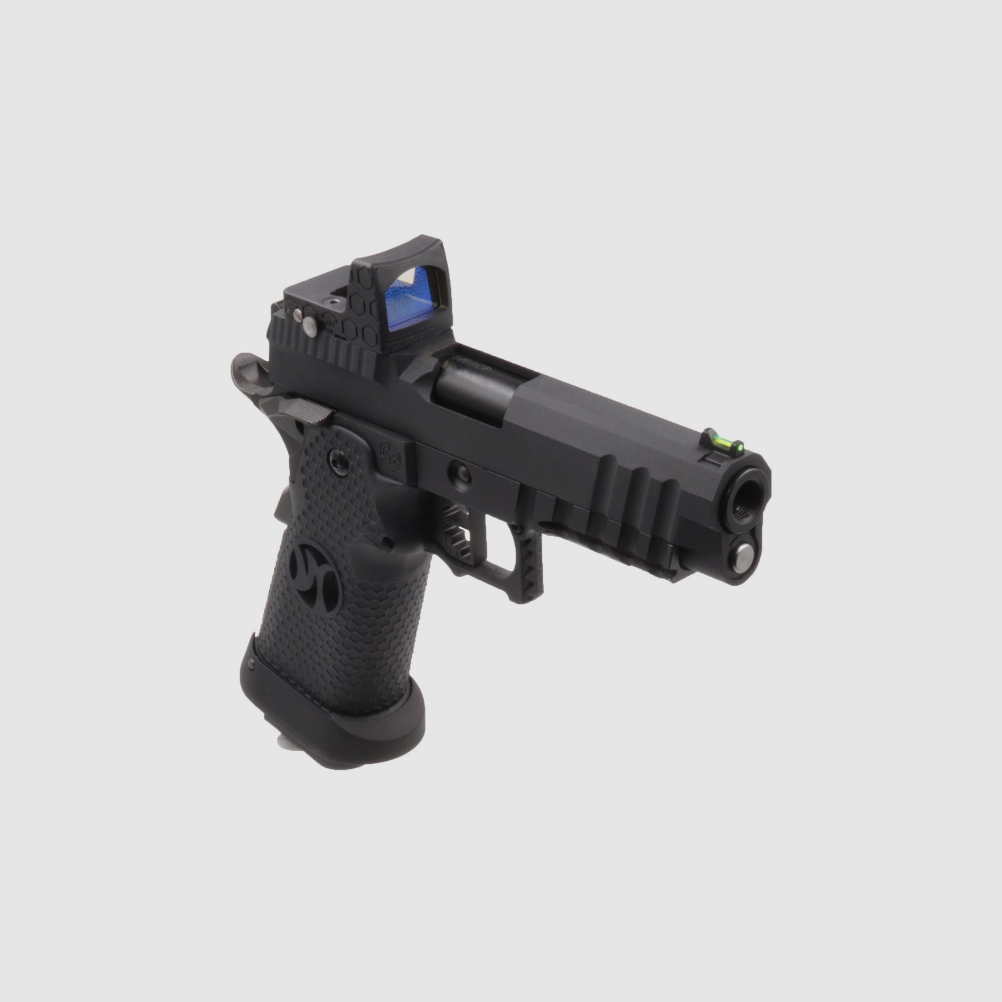 REPLIK GBB HX2602 VOLL SCHWARZ GAS MIT FIKTIVEM ROTPUNKT, Bild 3 von 6
