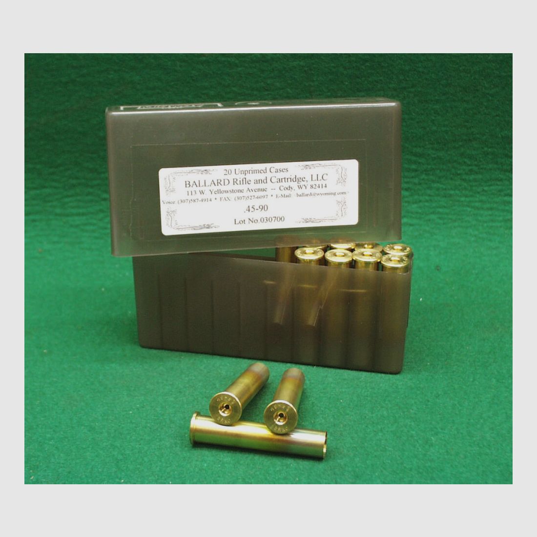Rifle Ballard - Cartuchos Torcidos Cal.45-90 Sharps