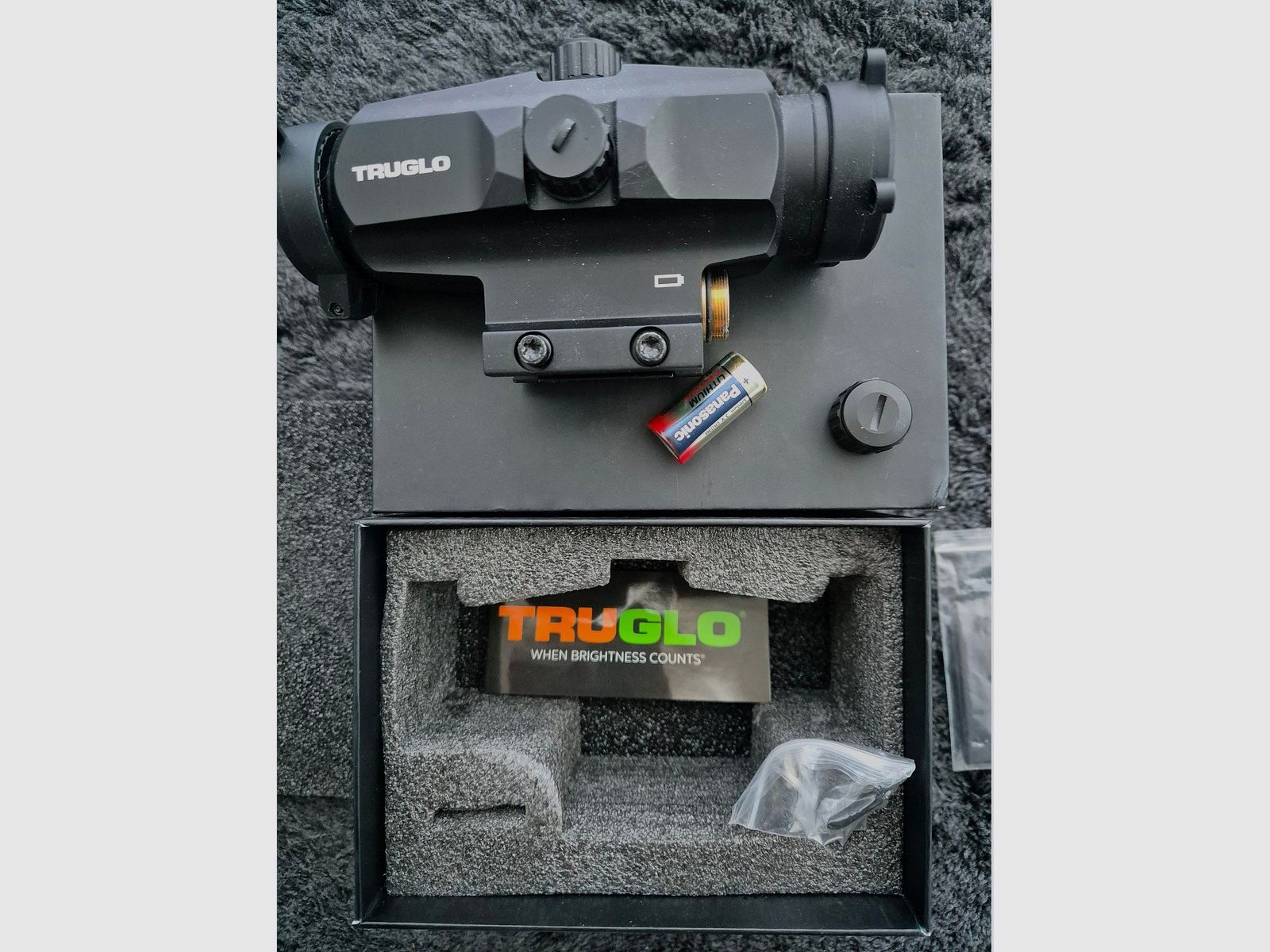 Airgun oder andere Bertha - Profi RED DOT Truglo Prisma pr3 3x32mm Jagd taktisches Gewehr Fernrohr beleuchtet 6 moa absehen rot punkt visier