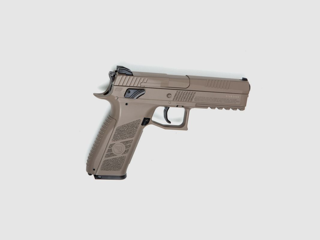 CO2-Pistole ASG CZ P-09 Duty FDE Blowback, Bild 2 von 2