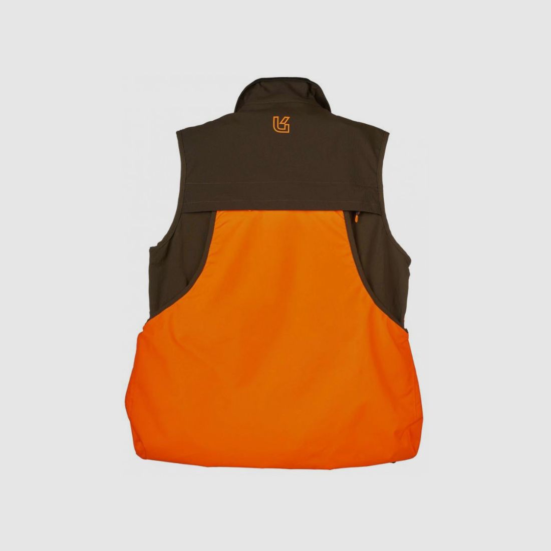 Gilet Univers groen en oranje hoge zichtbaarheid model Tortora art. 93244 392, afbeelding 5 van 5