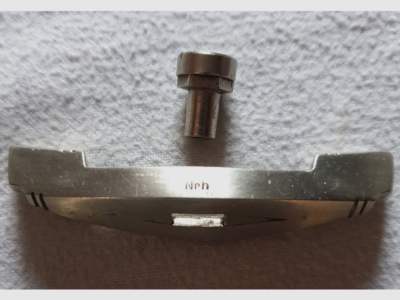 2 WK original lower crossguard and head screw for SA or SS service dagger