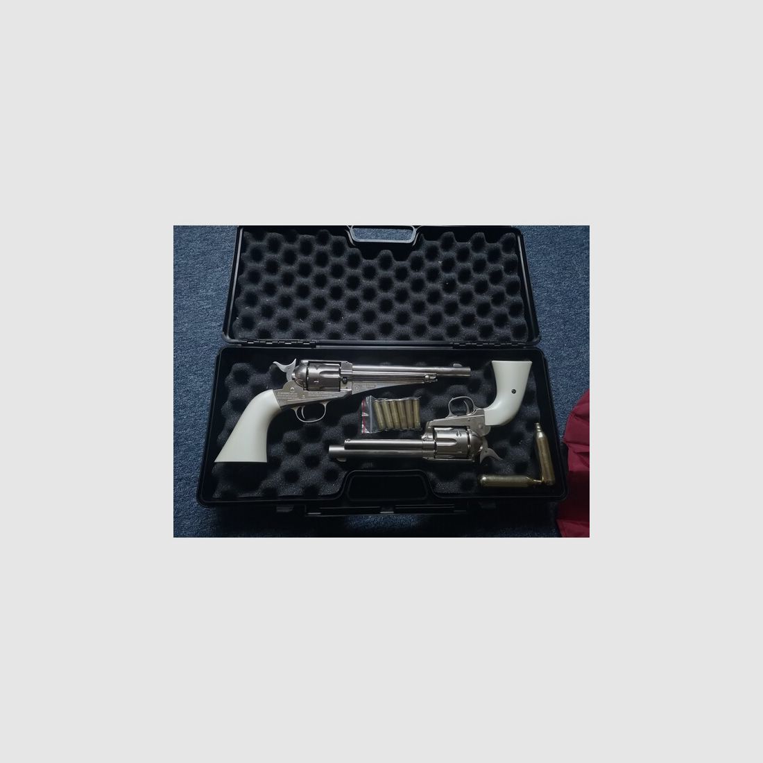 Co2 Waffen peacemaker + Remington 1875