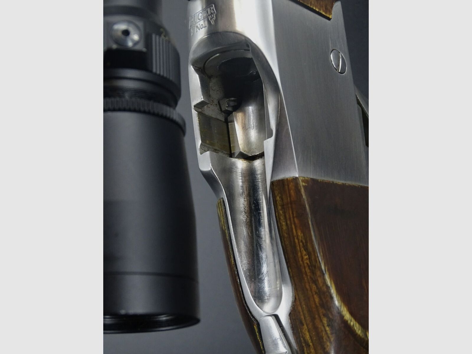 Ruger No1 mit Leupold ZF Kaliber .458 Lott Männergewehr No1 Bj 2007 Stainless