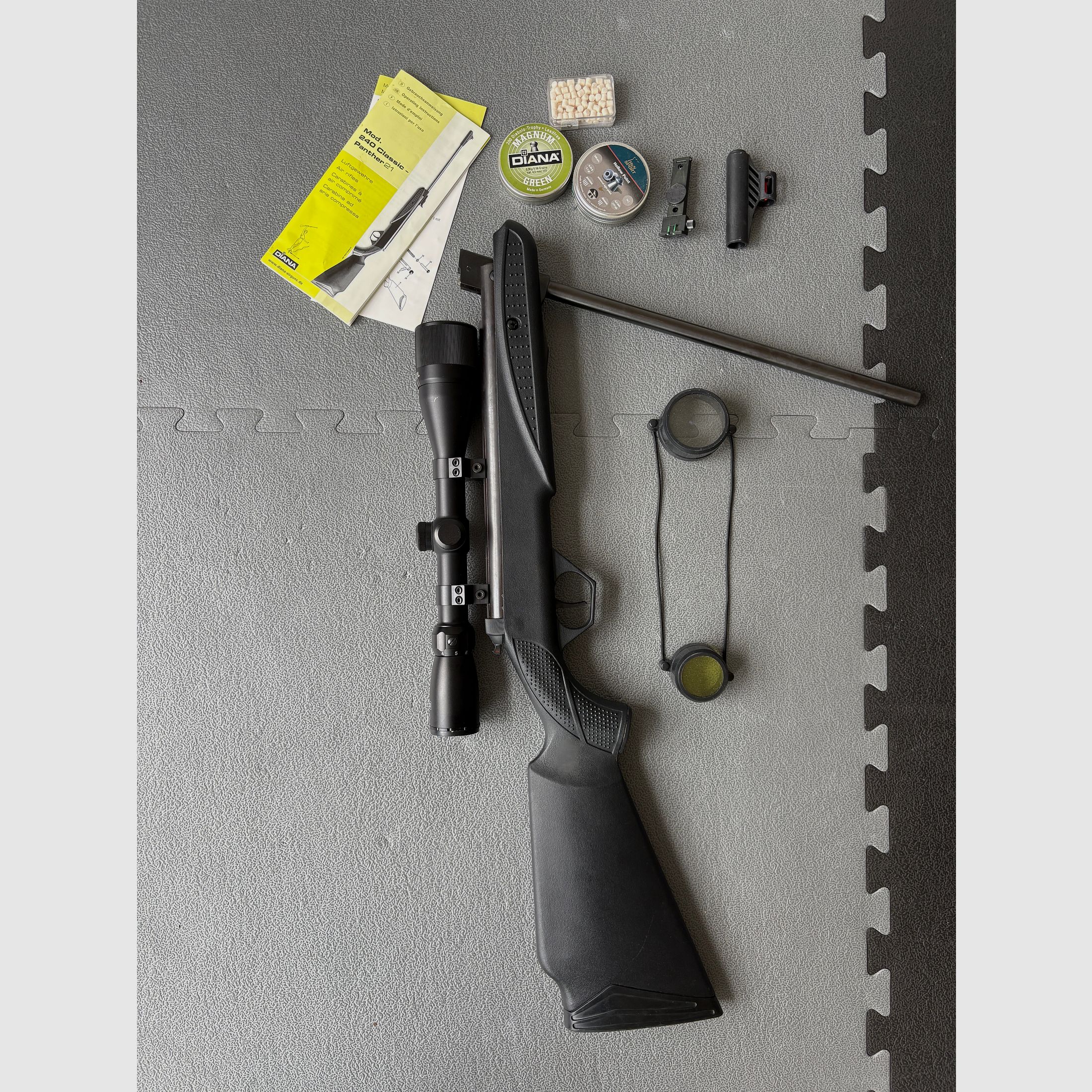 Diana Panther 21 carabine à air + Diana 3-9x40 lunette de tir | Ensemble complet | État impeccable