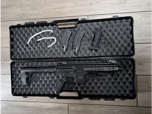 Sig Sauer MPX co2 dans la mallette