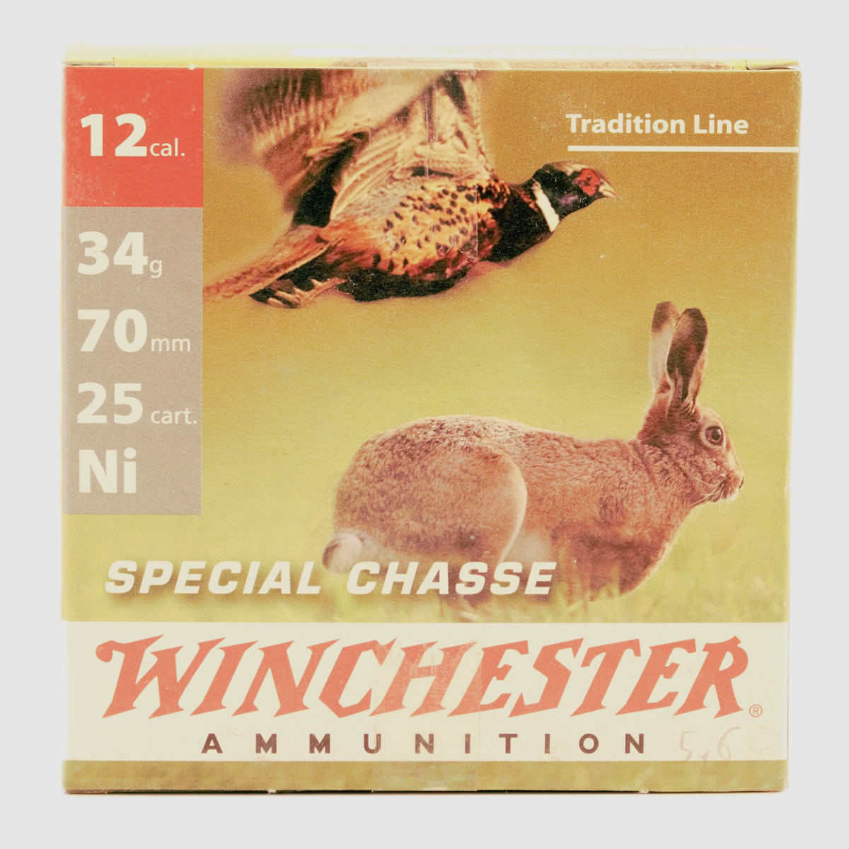 WINCHESTER 12/70 34 g SPECIALE JACHT NIKKEL #5