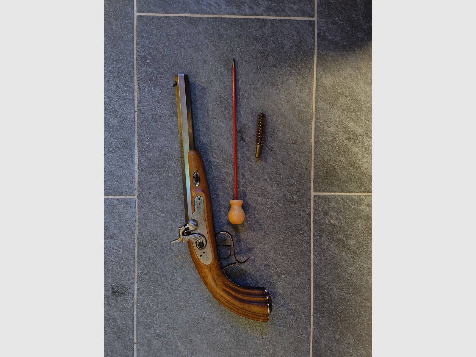 Vorderlader Perkussion "Le Page" Pistole  Cal. 45