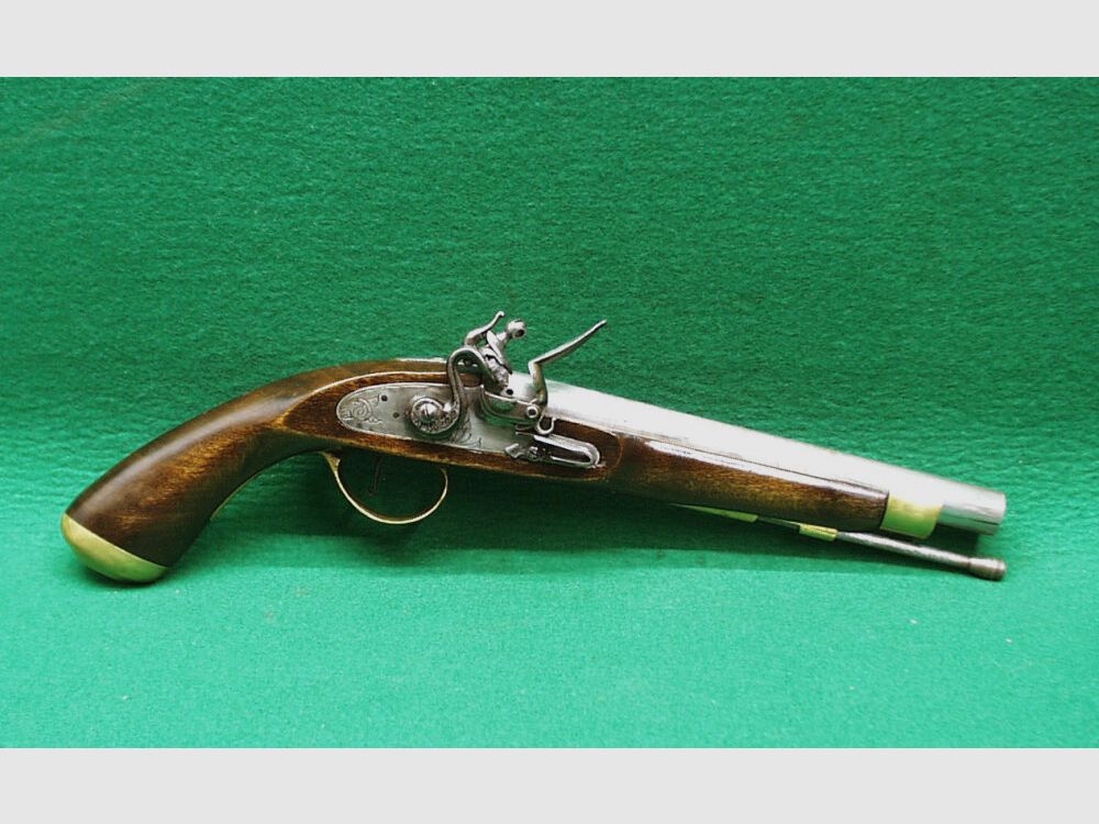 Steinschloß Pistole Spanische Fertigung
