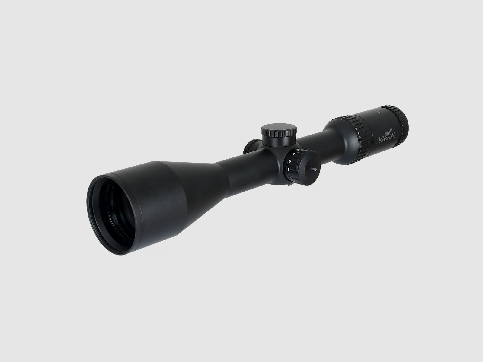 Max-On Scope 2-12x50 verlichte 4-punt vezelreticule