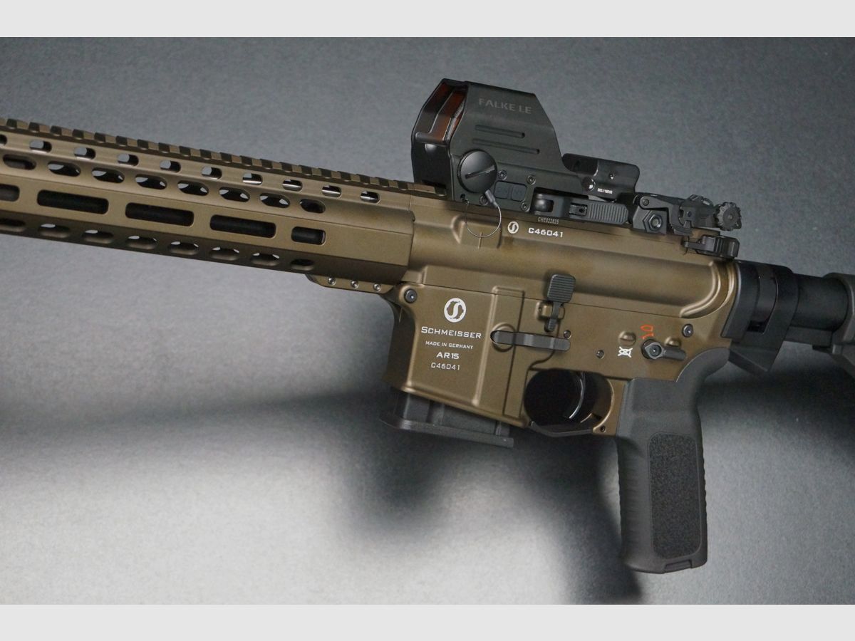 Schmeisser AR15 M4FL Bronze mit Falke LE, Bild 5 von 8