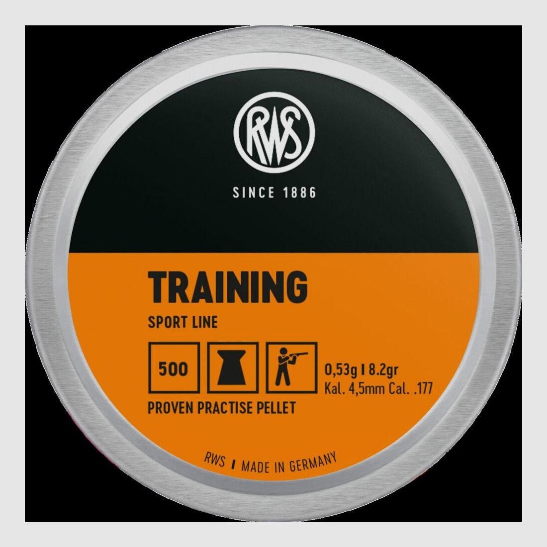 RWS 0,53g Sport Line Training 500S 4,5mm Diabolo