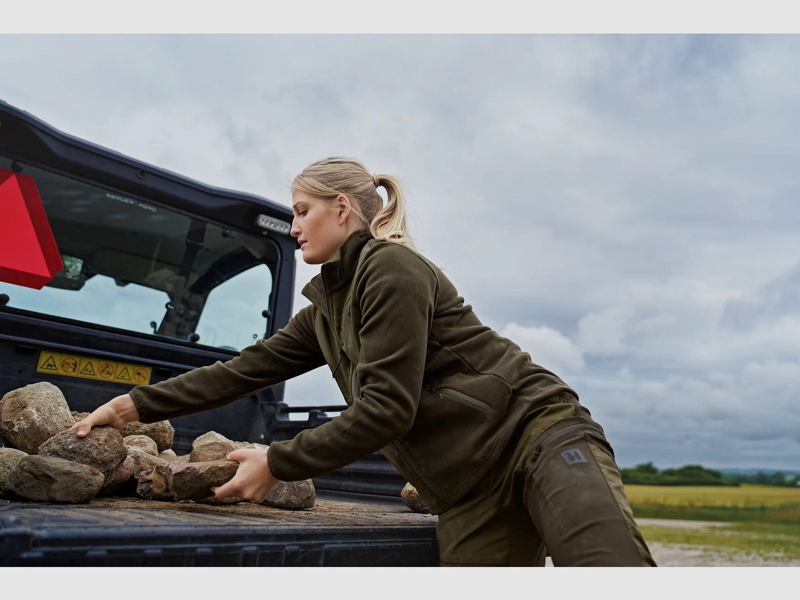 Härkila Fjell Damen Fleecejacke