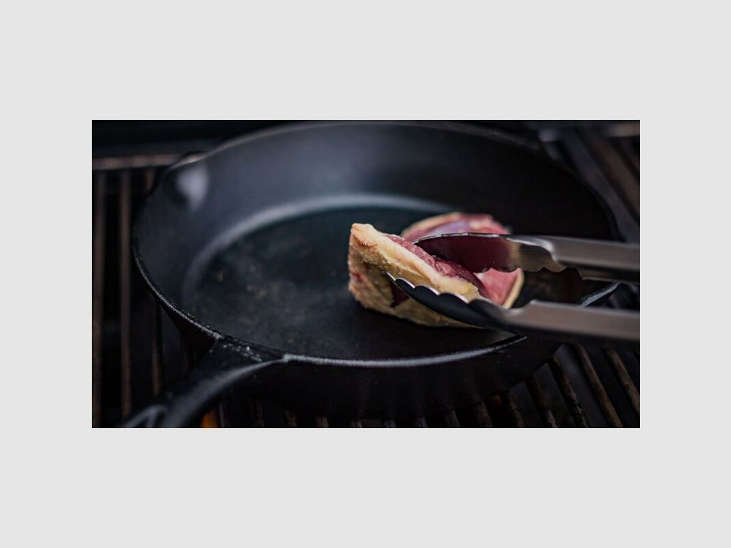 Grillfürst Edelstahl Grillzange 54 cm
