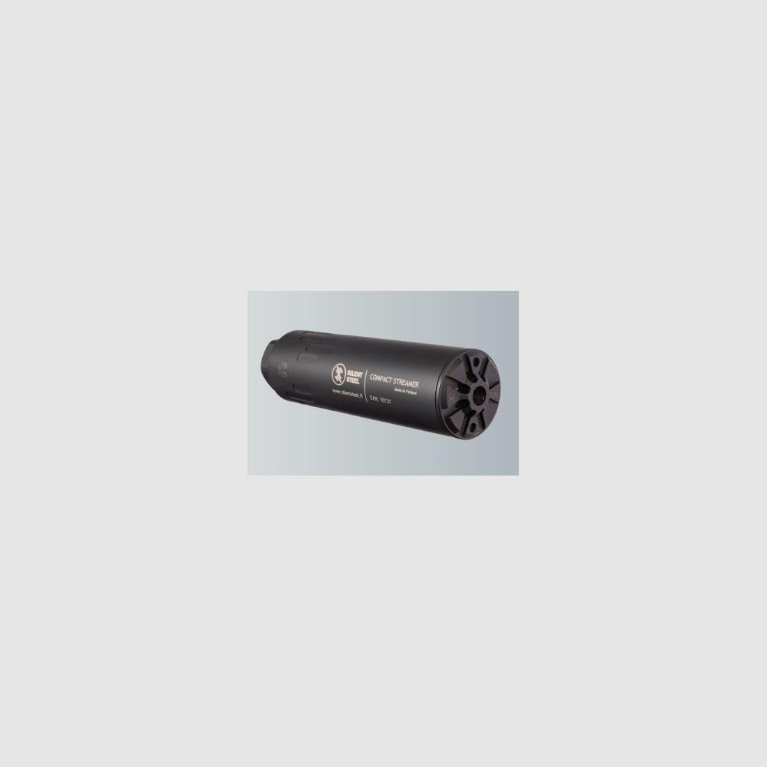 Silent Steel Tactical Package Compact Streamer stainless steel body + Flow suppression unit 5.56 Black, Bild 4 von 9