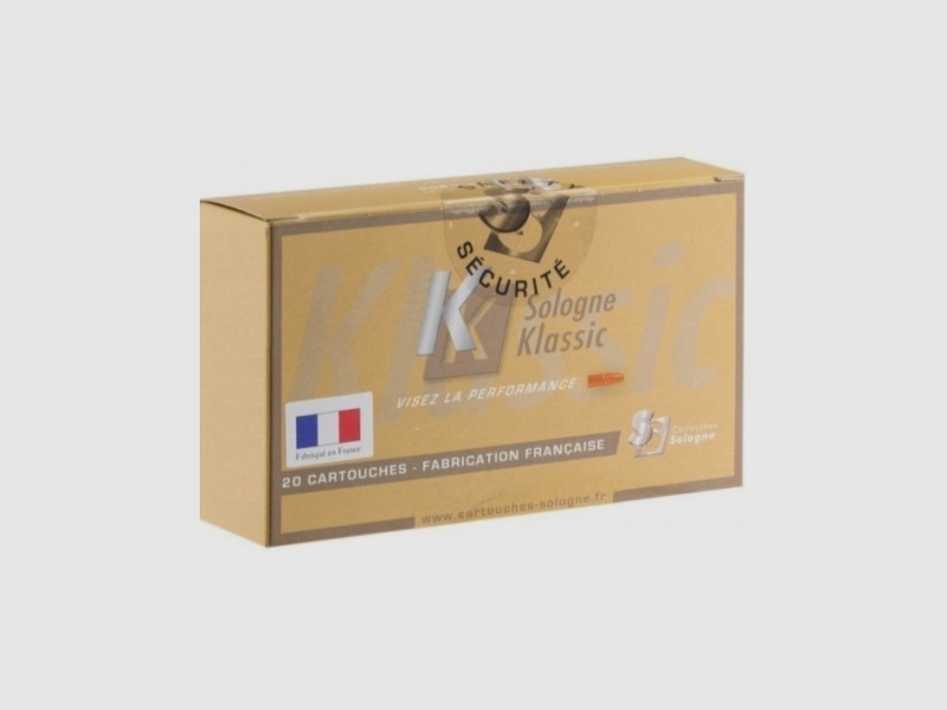 Patronen SOLOGNE KLASSIC - 338 WIN MAG - 14,6g - BARNES TSX