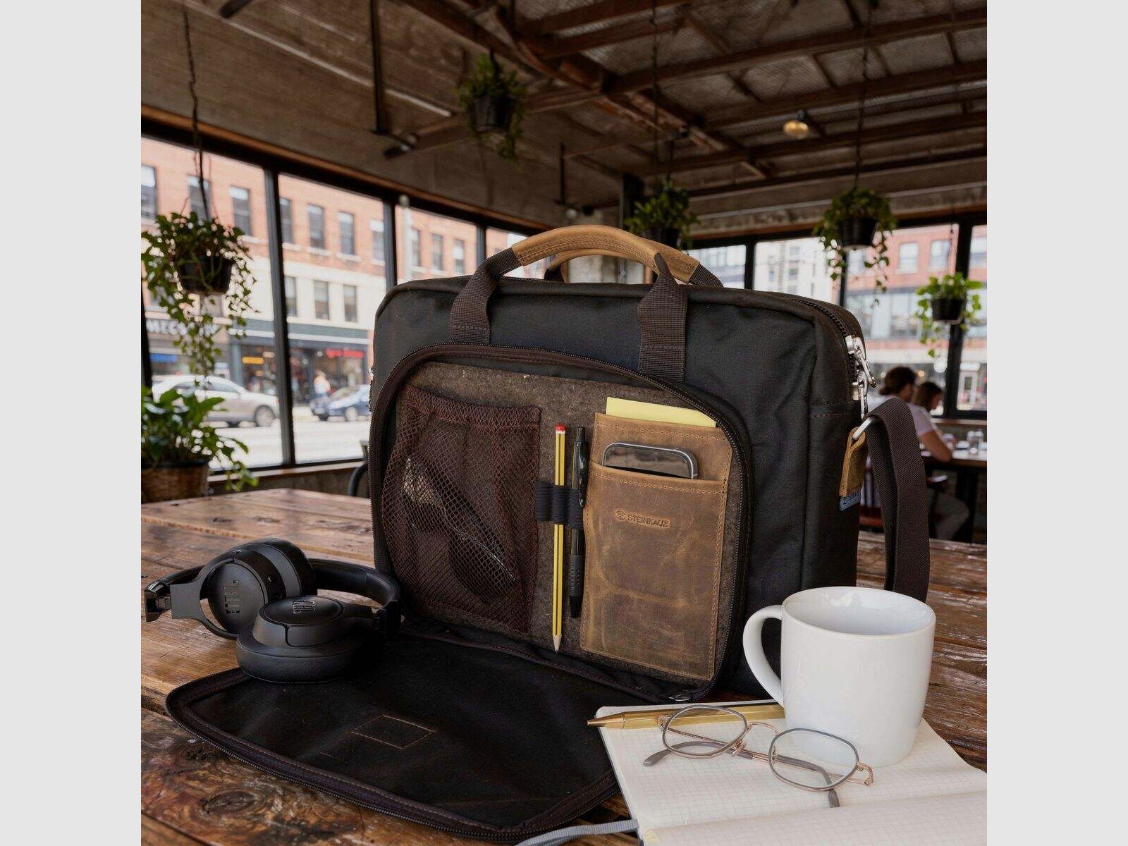 STEINKAUZ Laptoptasche "Datenträger", billede 3 af 8