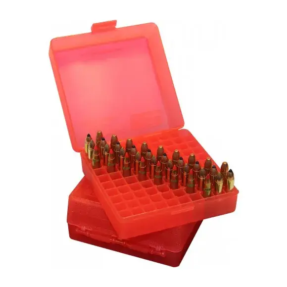 Storage Box for 100 .22 Mag and 17HMR Cartridges