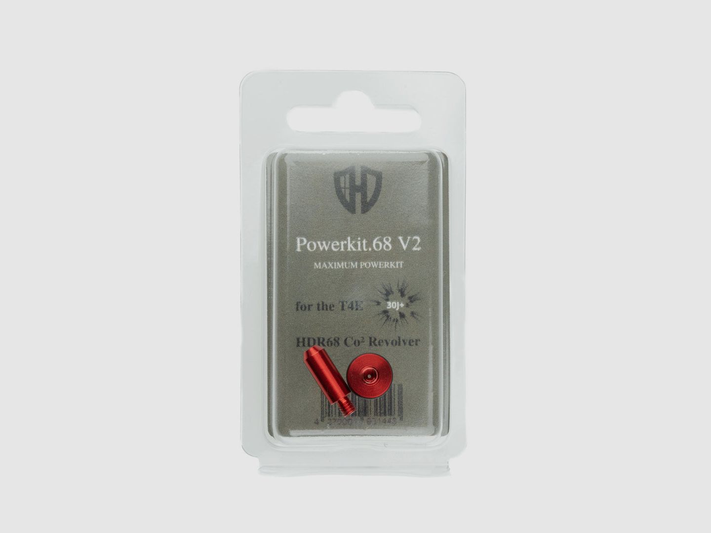 NEW ! ! Powerkit.68 for HDR68 | ROT eloxiert | Exportventil | ALU | 30J+