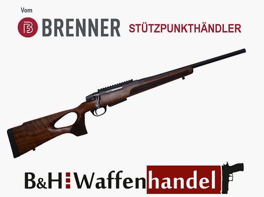 Brenner BR 20 walnut - hole shaft