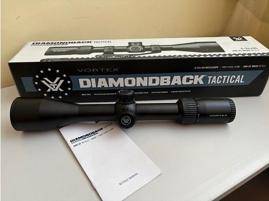 Vortex Diamondback Tactical 6-24 x 50 EBR-2C MRAD scope