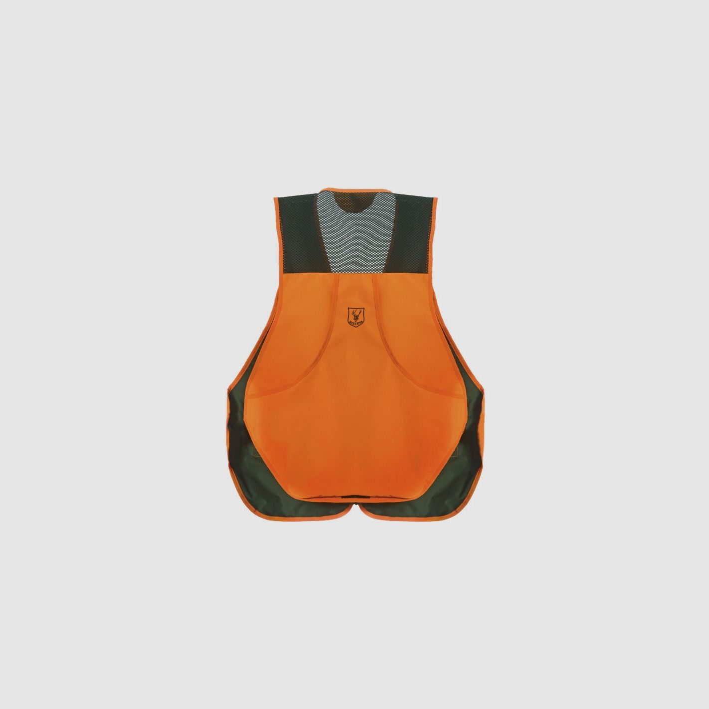 Riserva - Jagdweste aus fluoreszierendem orangefarbenem Nylon, Bild 2 von 2