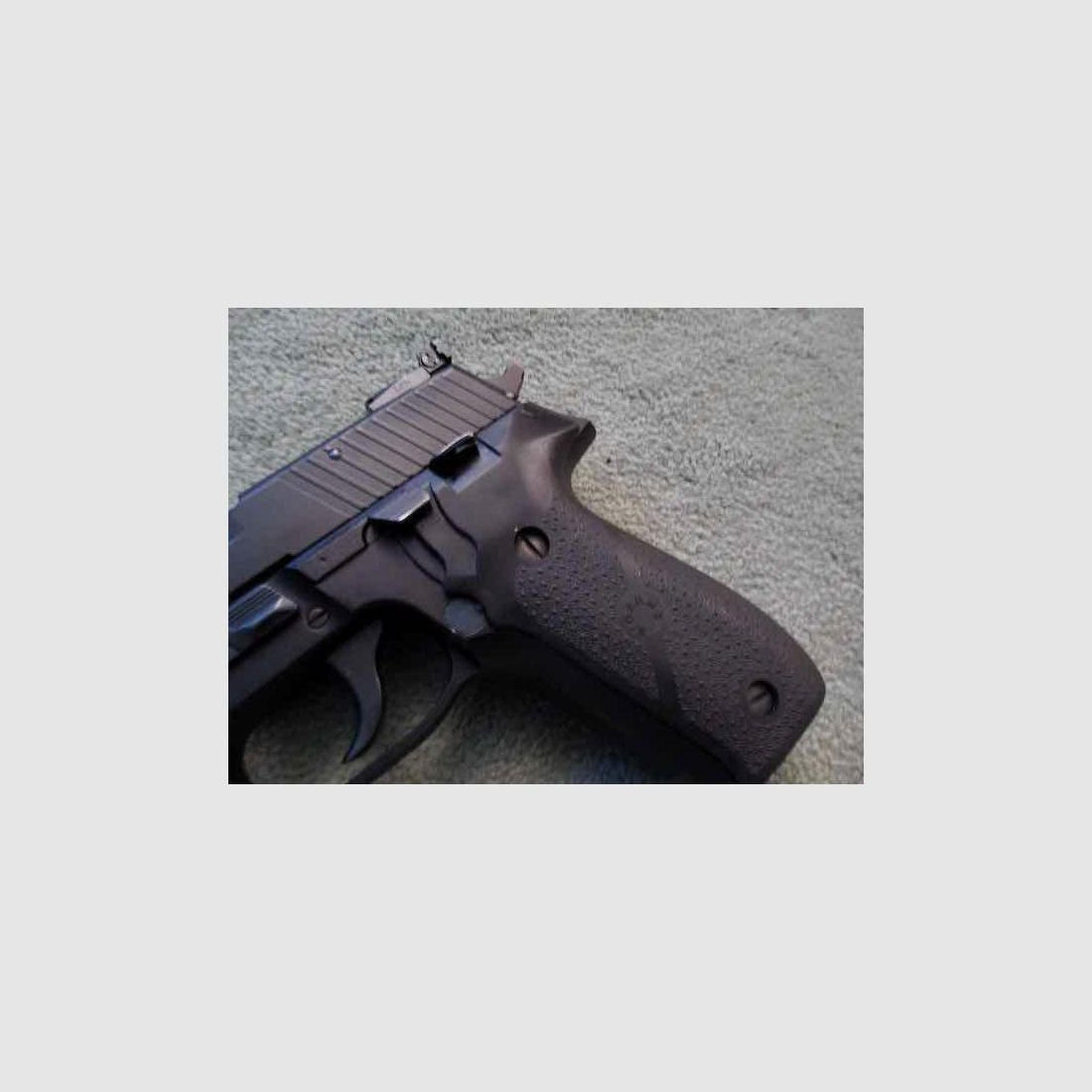 Pistole SIG SAUER Mod. P226 S, 9mm Para u. WL-Lauf 4mm