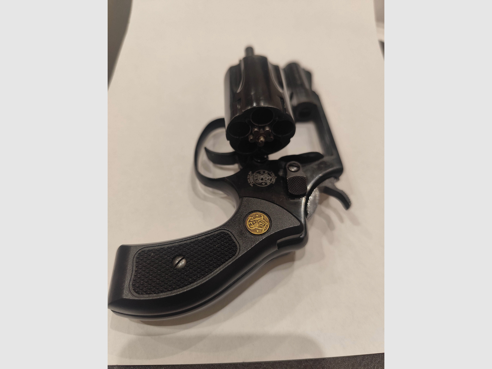 Smith & Wesson Chiefs Special  9mm R.K. - schwarz PTB 503