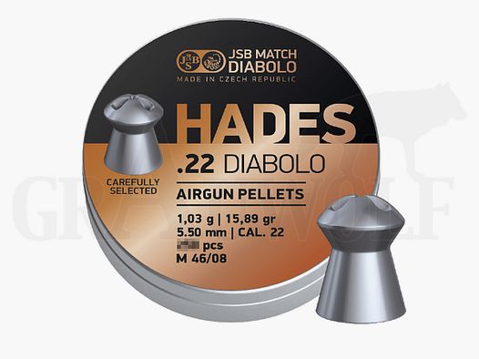 JSB Hades Diabolos Air Rifle Pellets 5.5 mm