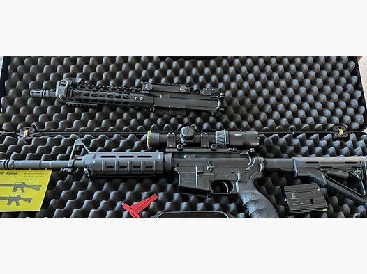 Oberland Arms OA-15 .223 Rem. | UTG PRO wisselsysteem .223 Rem | Meopta Optika6 | Timney Trigger | Top staat