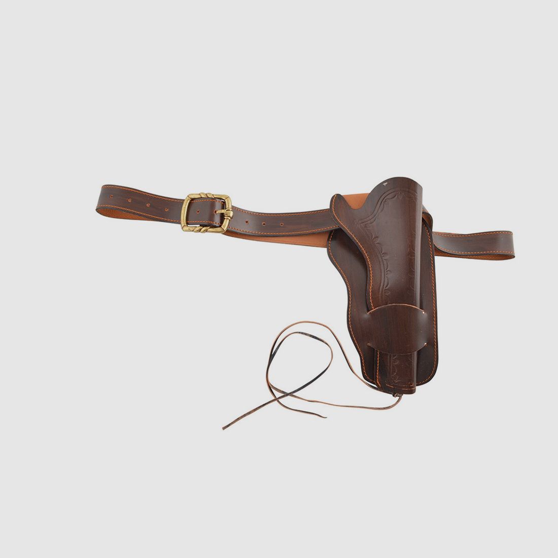 Coltgürtel aus Leder für 1 Colt