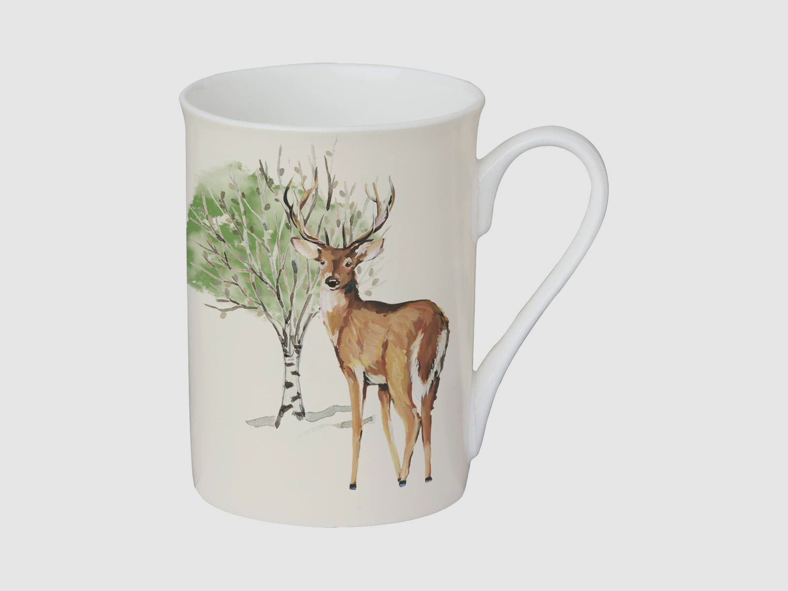 Fritzmann Kaffebecher Porzellan Deer Grove