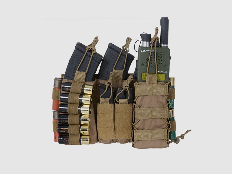 Multi-Mission MOLLE Front-Panel - Coyote [8FIELDS]