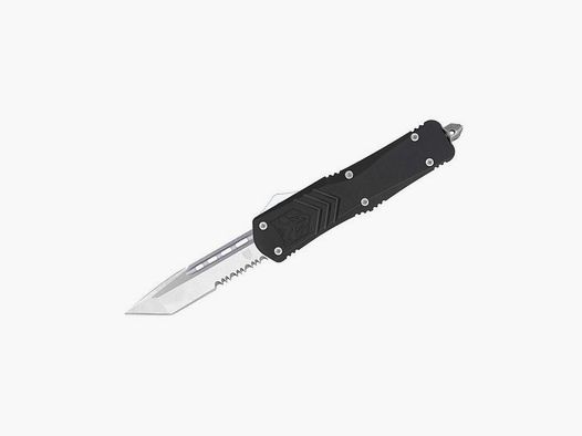 CobraTec Large FS-X Noir Tanto Denté couteau automatique OTF