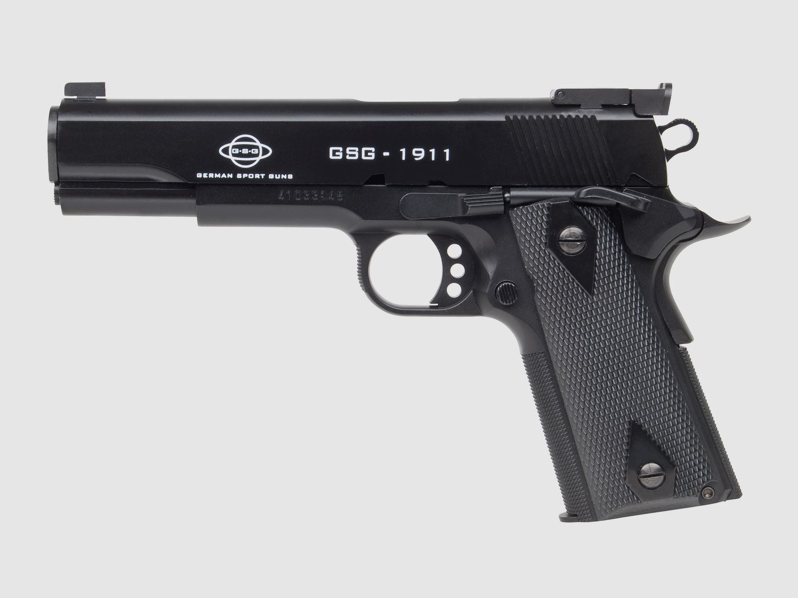 GSG 1911 Black 6mm - Airsoft Spring Pressure < 0.5 Joule