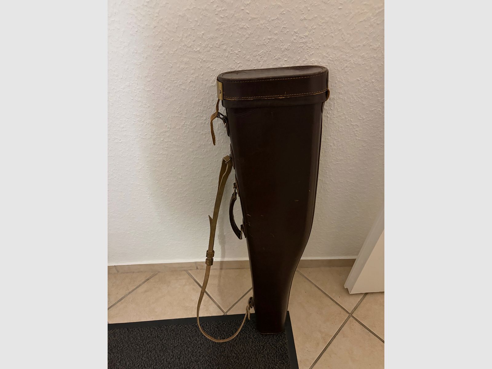 Futteral Leder Flinte Büchse