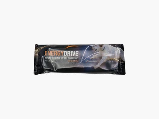 Barretta energetica per cani Energy Drive gusto Bacon 25 g