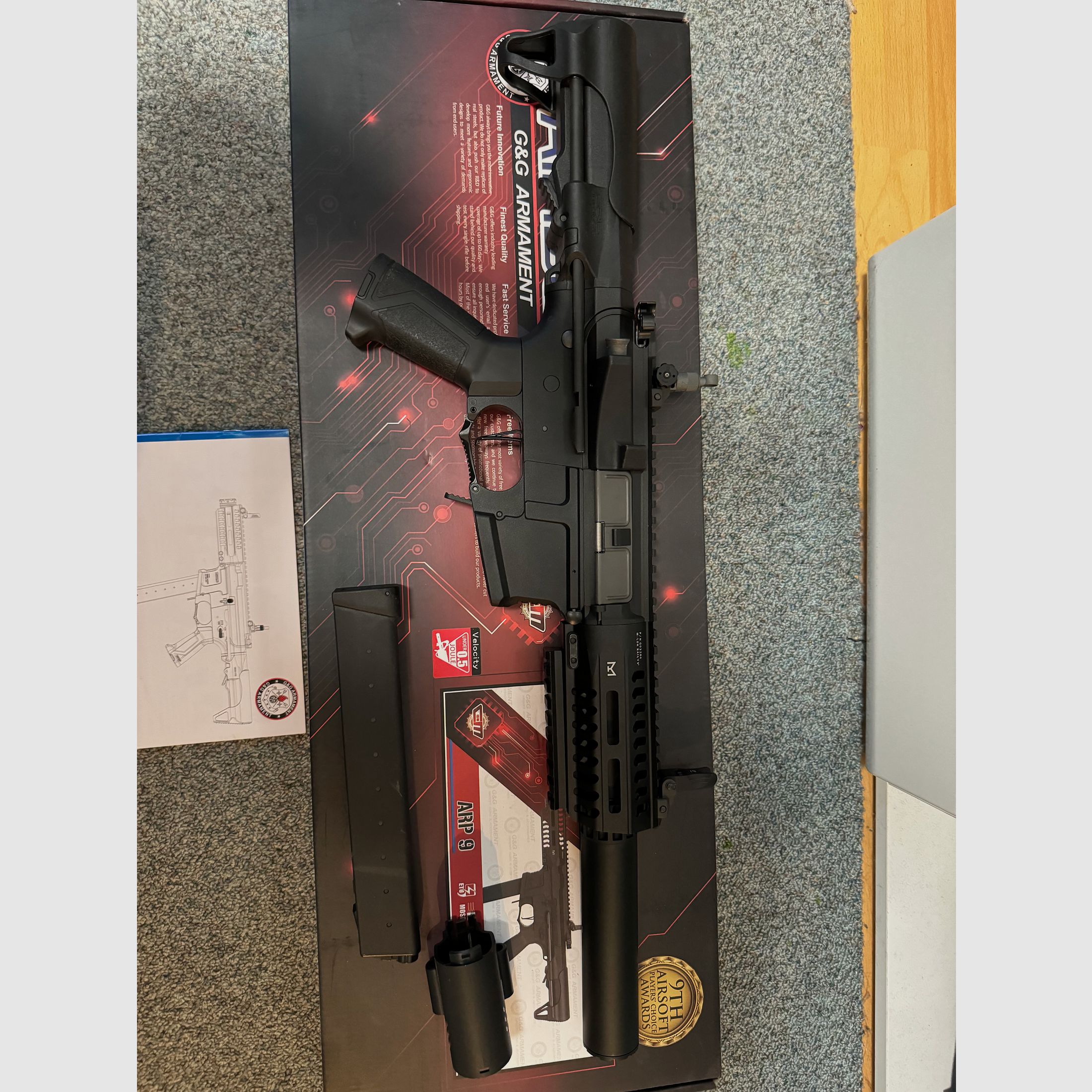 Airsoft ARP9 0,5J
