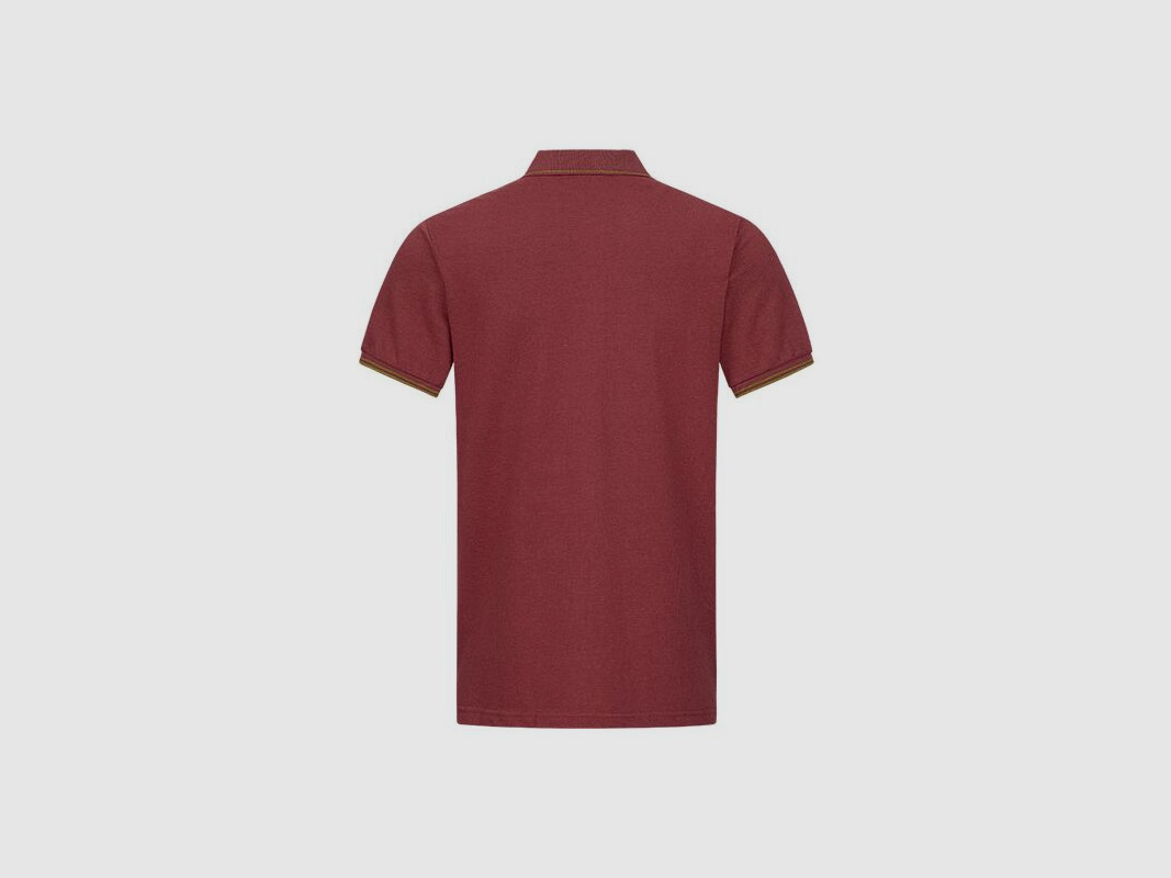 Blaser Herren Polo Shirt 22 bordeaux