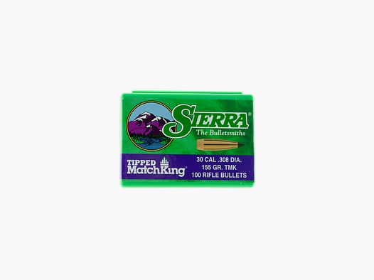 SIERRA TIPPED MATCHING RIFLE BULLET TMK