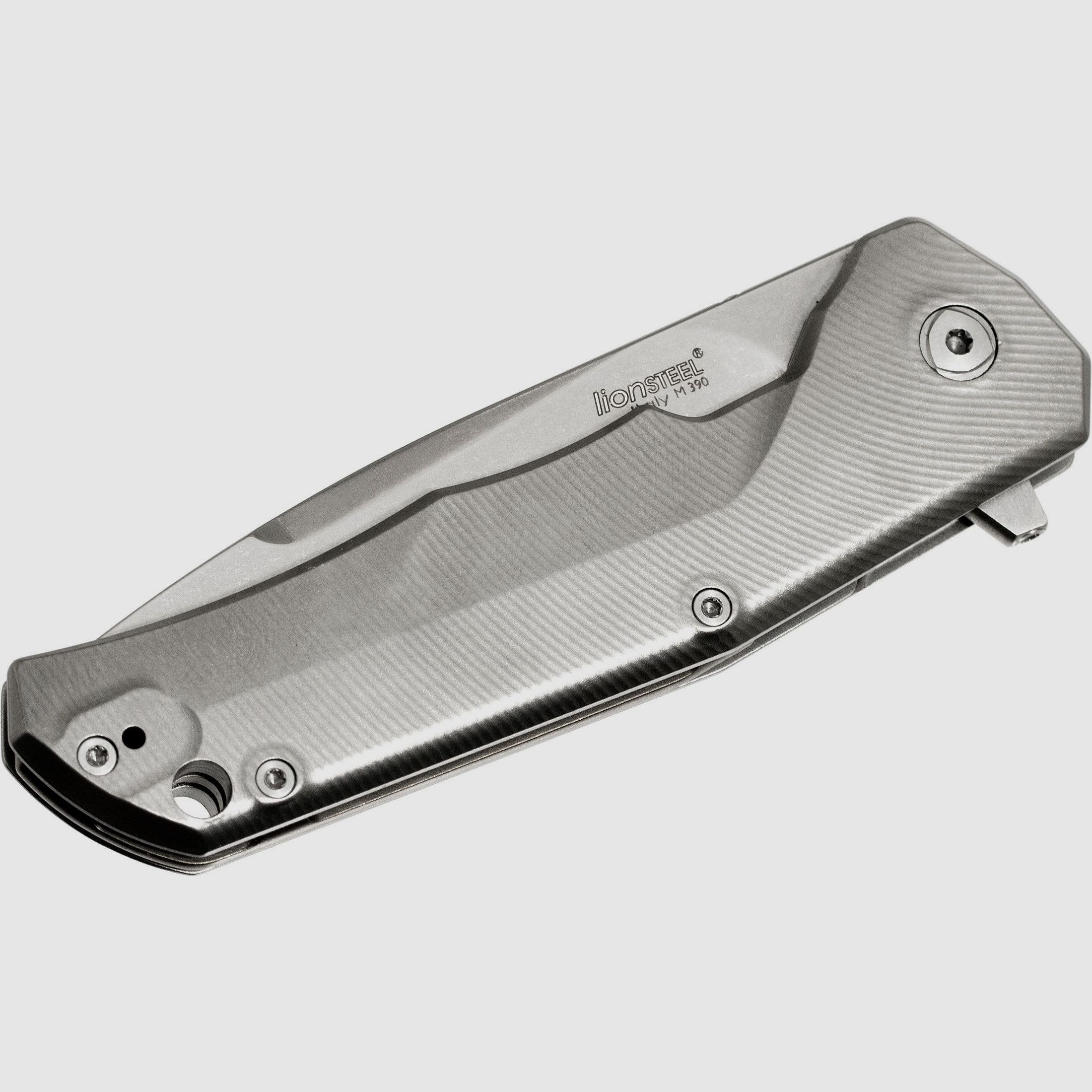 Three Rapid Exchange, Klinge aus M390, Griffe aus mattiertem Titan | 97229