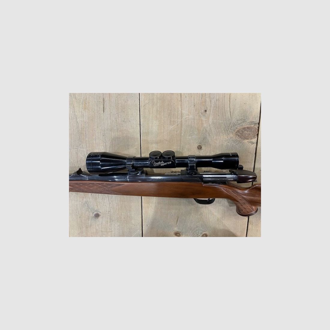 Weatherby Sauer Standard Repetierer Kaliber .300 Win. Mag. ZF. Weatherby 6X62 Occasion Set, Bild 2 von 5