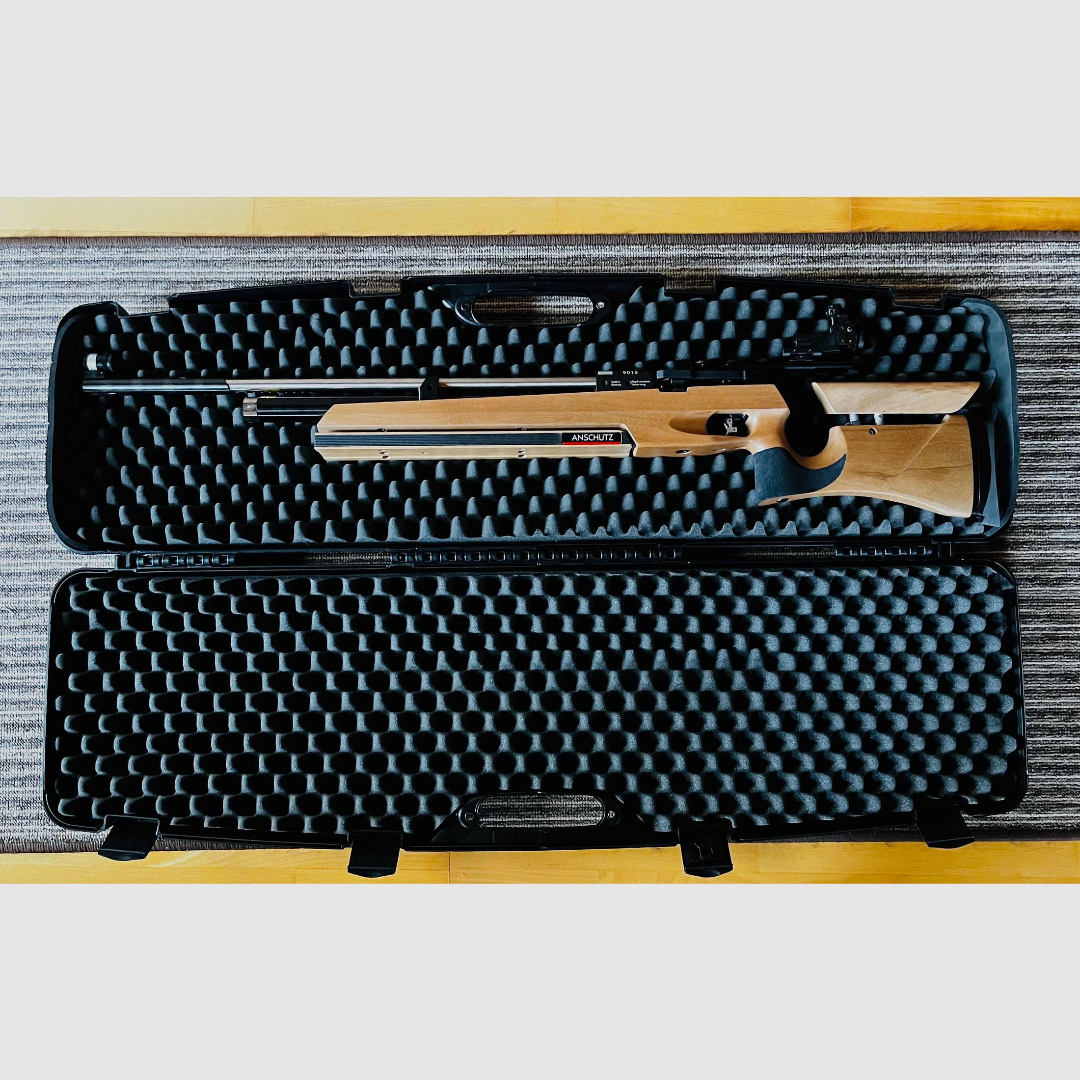 Air rifle Anschütz 9015 support