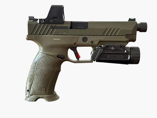 TISAS PX-9 Tactical TH Green inclusa Osight C e Holosun P.ID