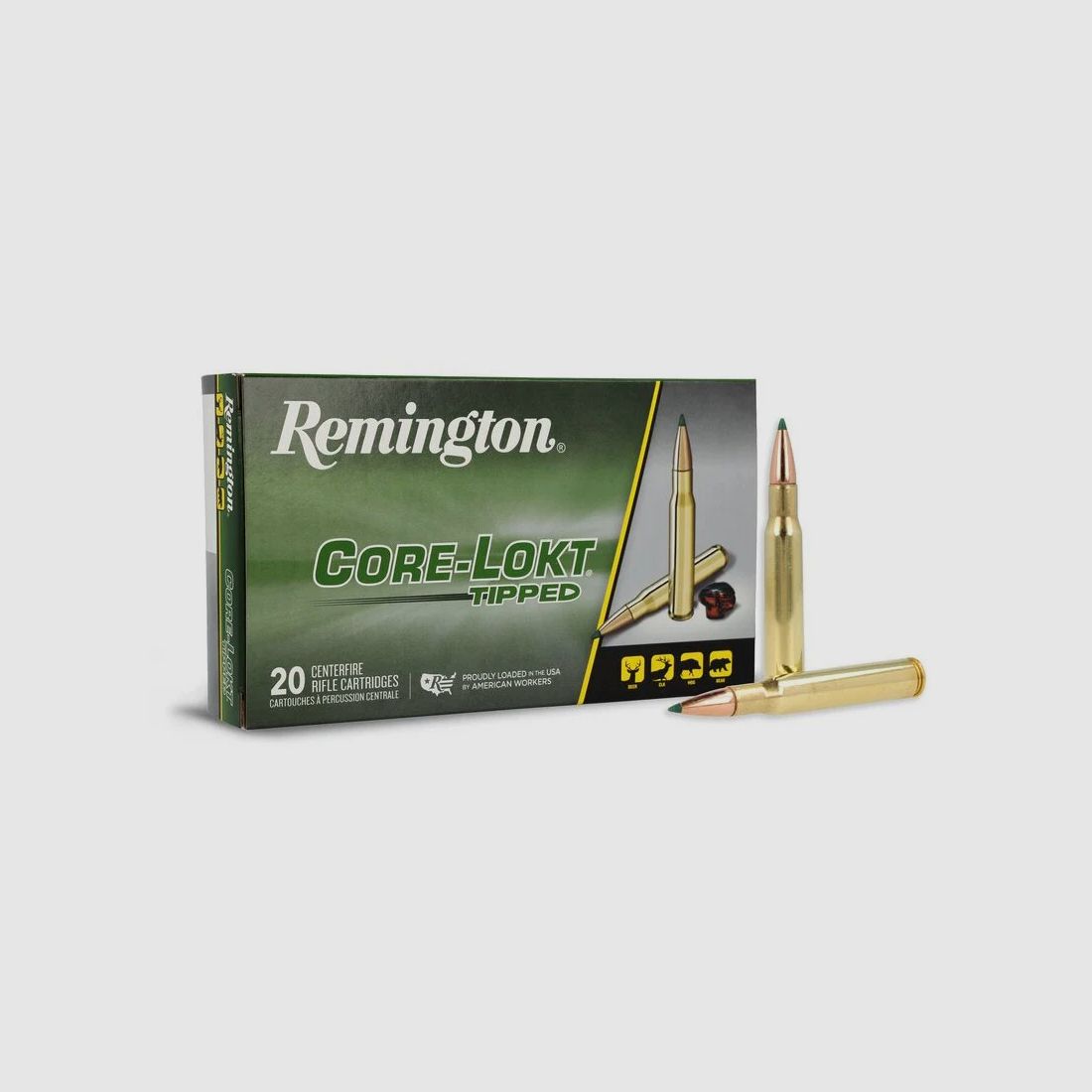 Remington Core-Lokt .30-06 Sprg. 180GR Tipped 20 cartridges