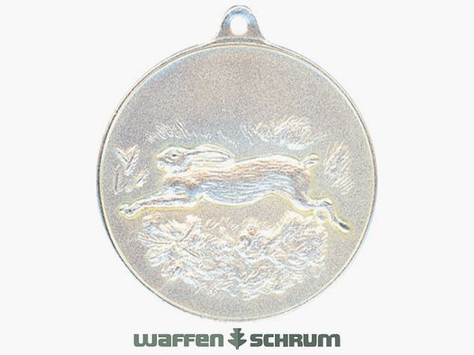 Steinhauer&Lück Jachtmedaille Haas 40mm Zilver