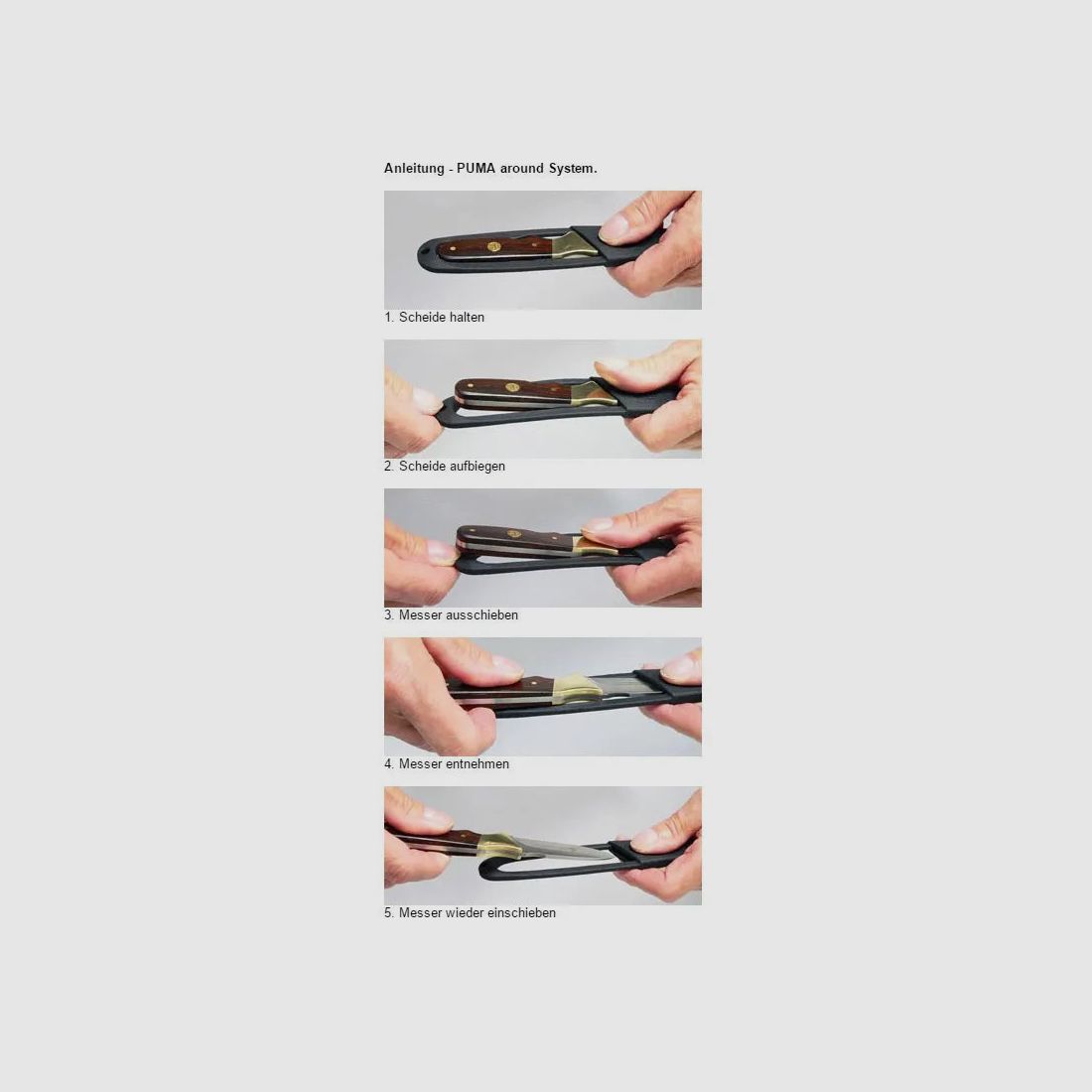 PUMA around scale, micarta