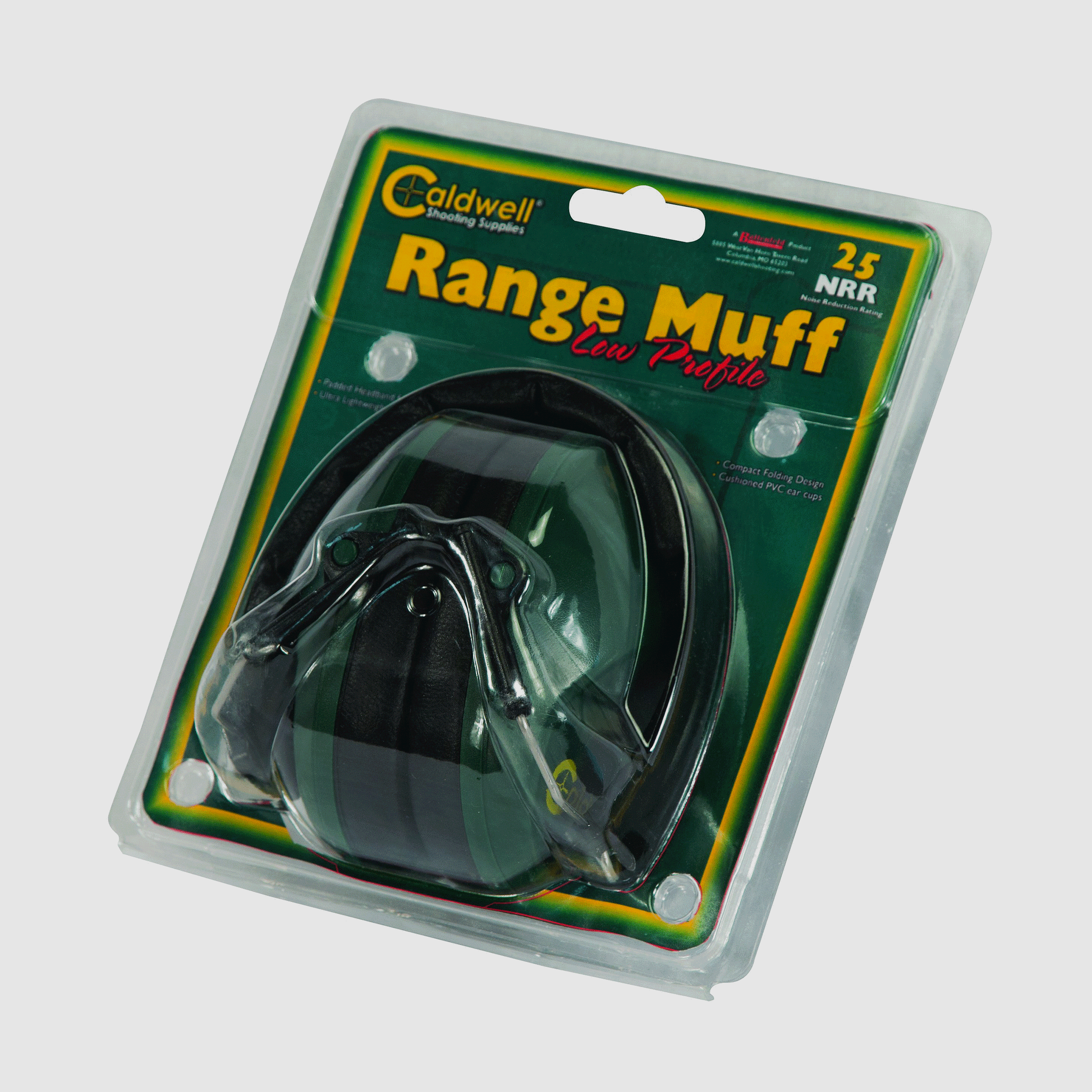 SCHOOTKOPPELS – CALDWELL – RANGE MUFF Low Profile 25NRR, afbeelding 2 van 2
